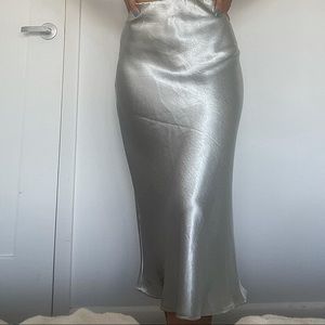 LNA midi skirt